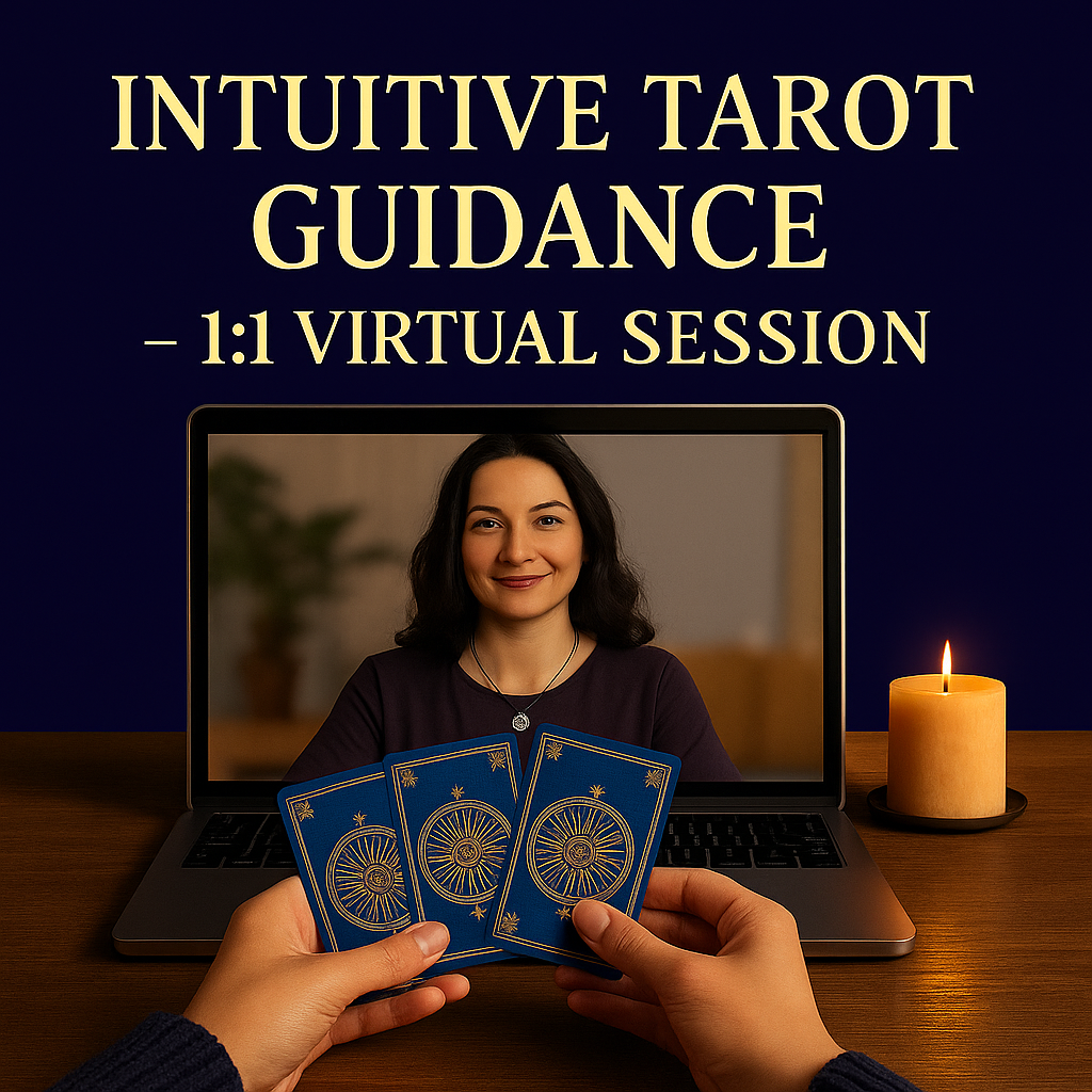 Intuitive Tarot Guidance – 1:1 Virtual Session