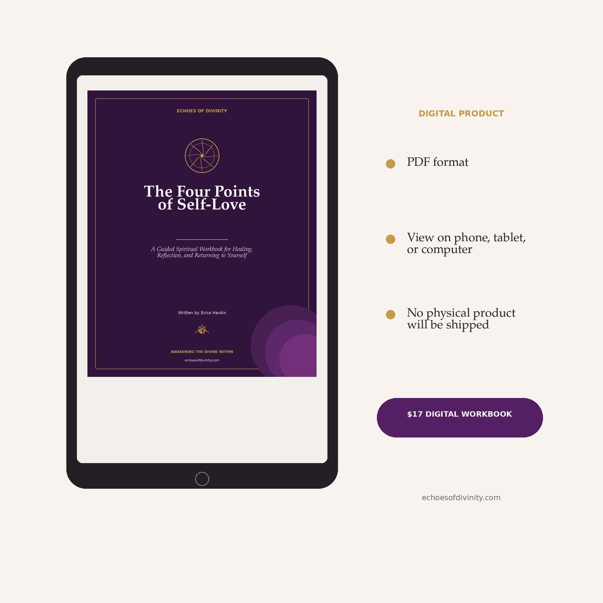 The Four Points of Self-Love: A Guided Spiritual Workbook