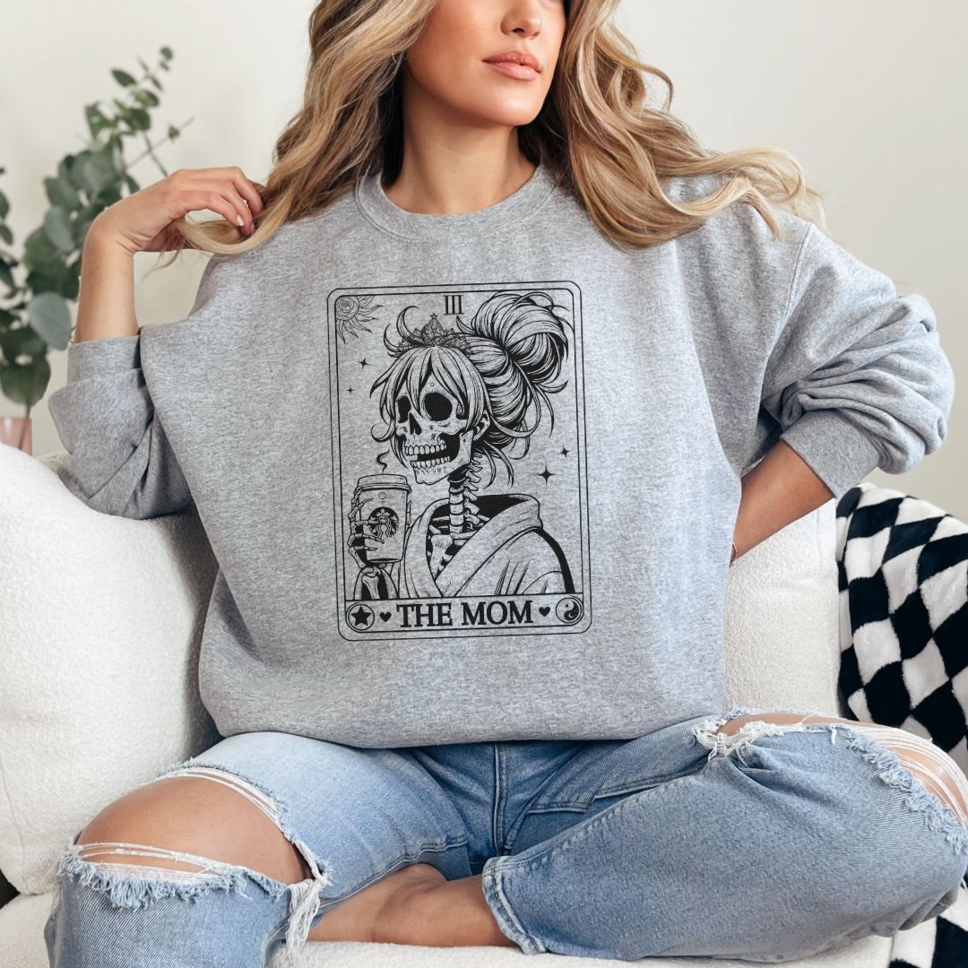 The Mom Tarot Inspired Skeleton Sweatshirt