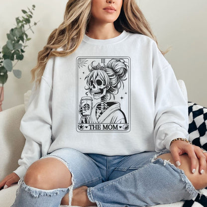 The Mom Tarot Inspired Skeleton Sweatshirt