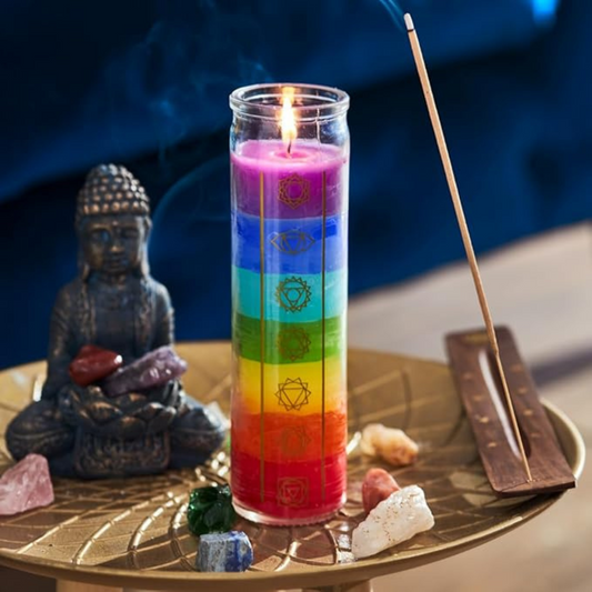 🌈 Chakra Balancing Candle Ritual ✨