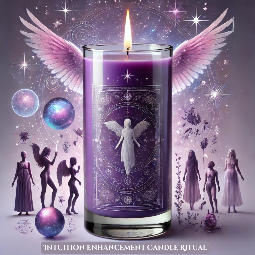 Intuition Enhancement Candle Ritual - Basic & Enhanced 🔮