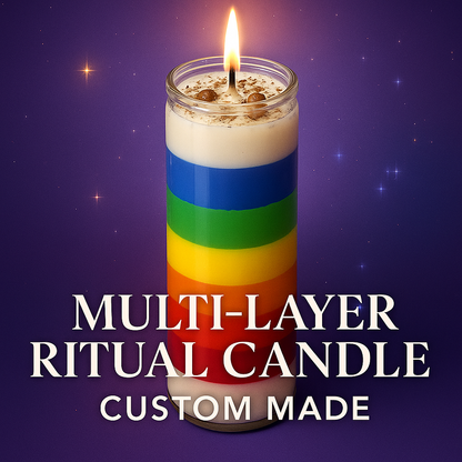 Multi-Layer Ritual Candle — Custom Made