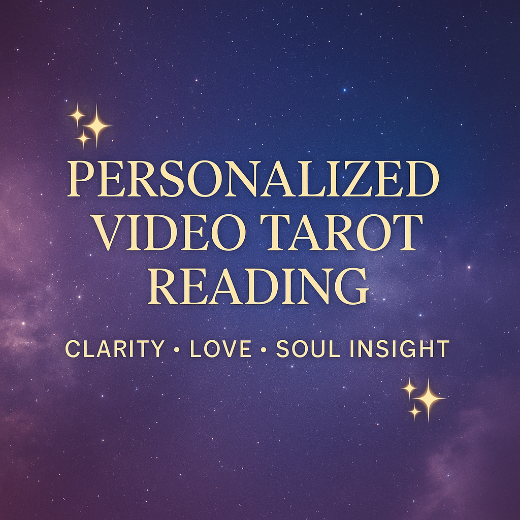 🔮 Personalized Video Tarot Readings for Clarity, Love and Soul Insight
