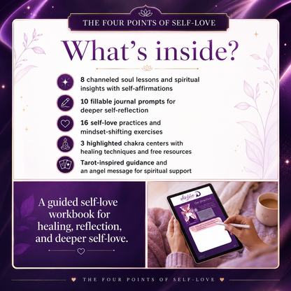 The Four Points of Self-Love: A Guided Self-Love Workbook
