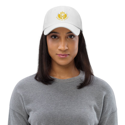 Echoes of Divinity Embroidered Dad Hat – Timeless Spiritual Style