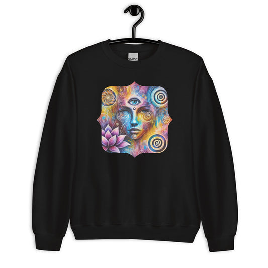 Psychedelic Awakening Sweatshirt - Embrace Cosmic Consciousness