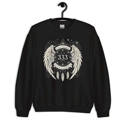 333 Divine Alignment Sweatshirt – Mind, Body and Soul Harmony