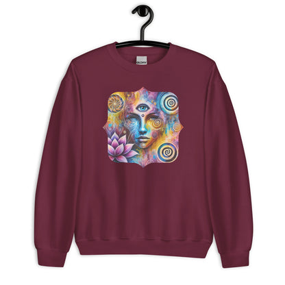 Psychedelic Awakening Sweatshirt - Embrace Cosmic Consciousness