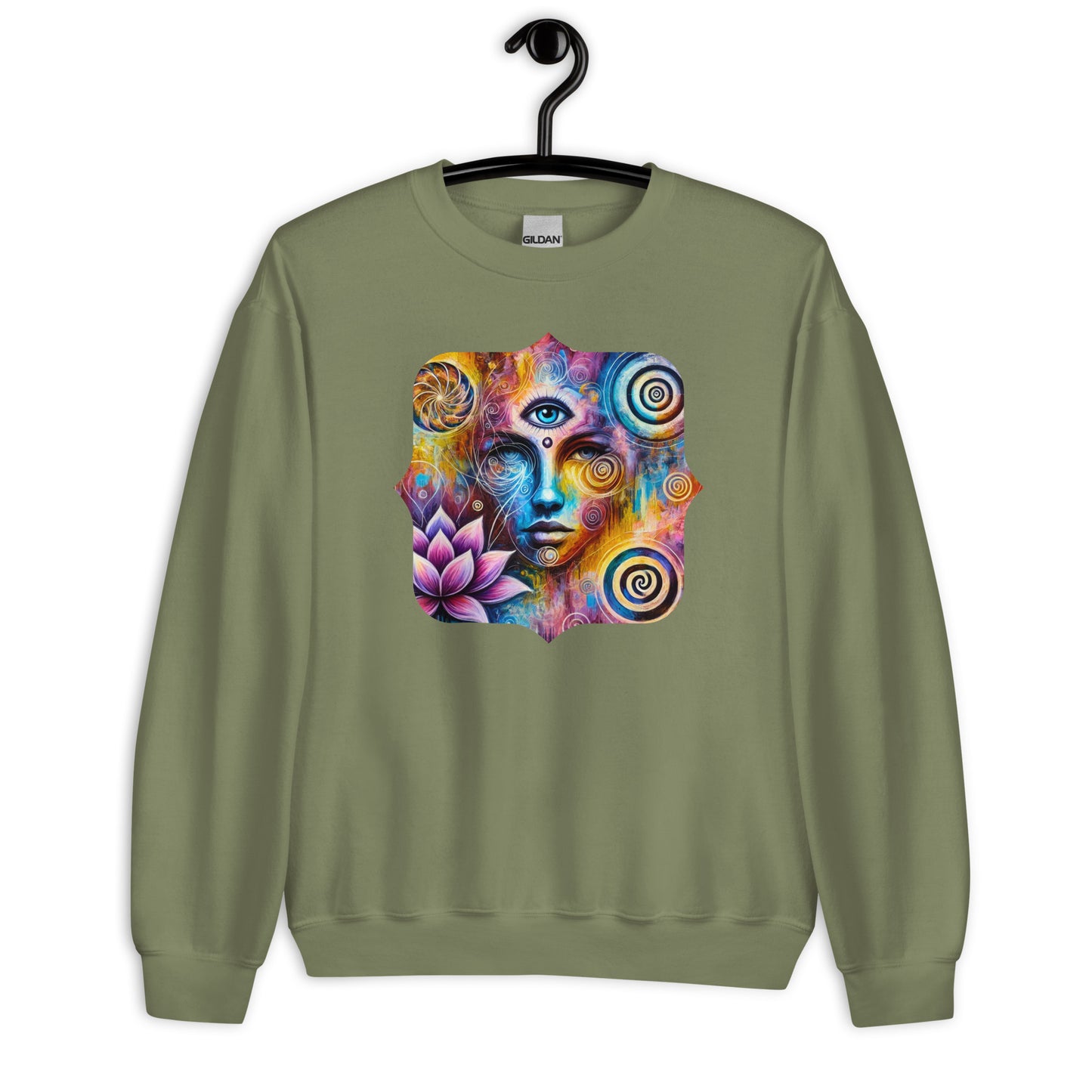 Psychedelic Awakening Sweatshirt - Embrace Cosmic Consciousness