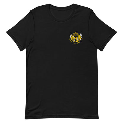 Echoes of Divinity Embroidered Crewneck Tee – Signature Style, Unisex Fit